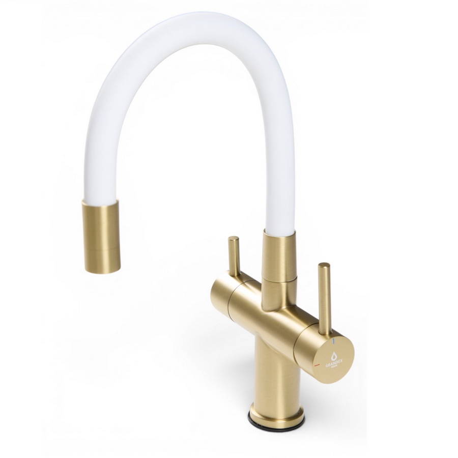Смеситель кухонный Grandex Aqua Flex GOLD (9020381)