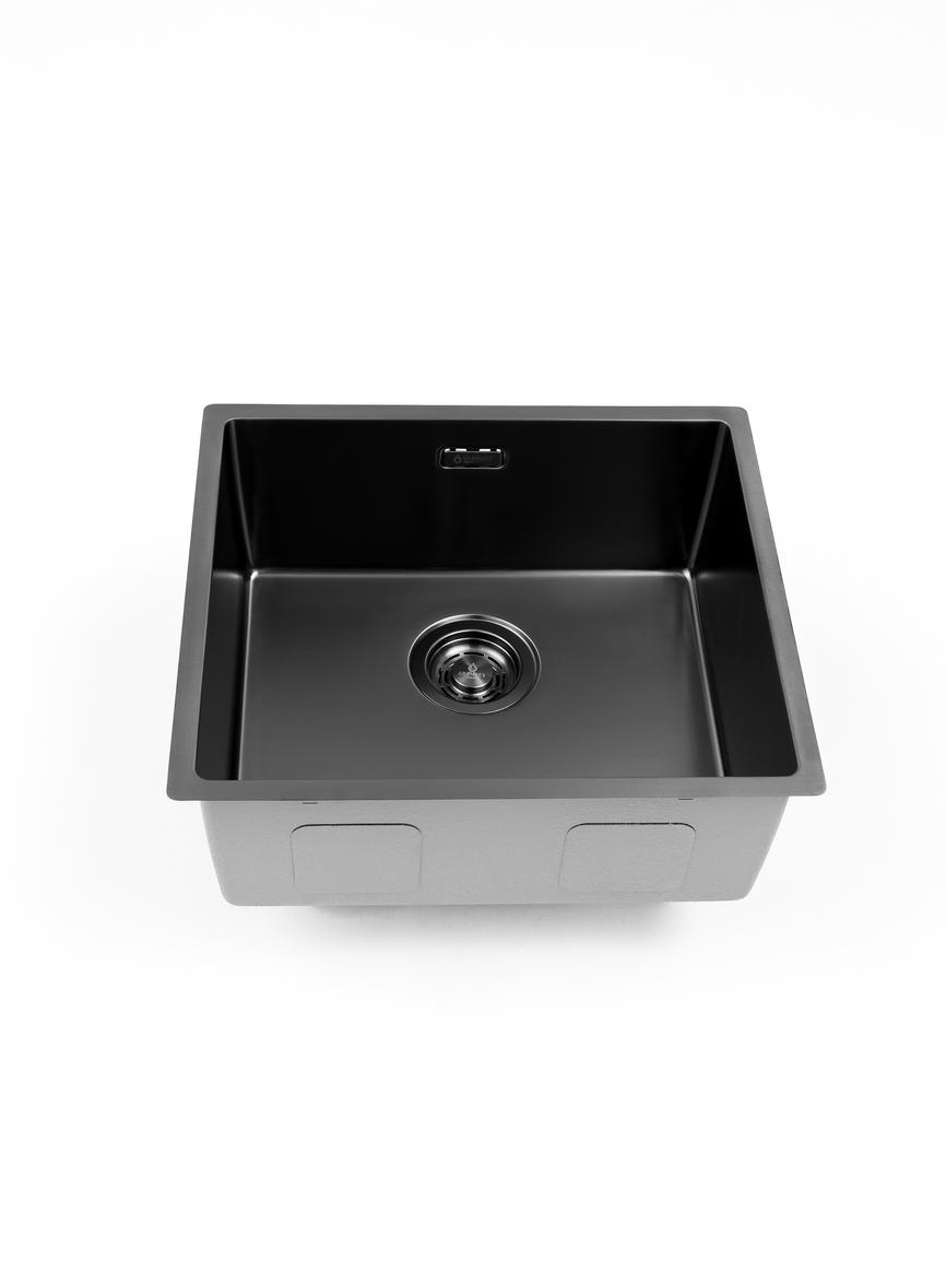 Мойка Grandex Aqua OPTIMA 49 ANTHRACITE, 490х440х200, (5010863)